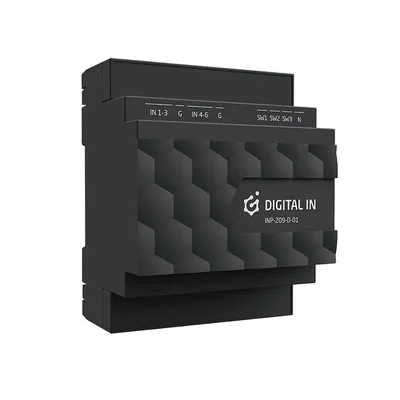 Digital input module (6+3) Grenton / DIN rail mounting / TF-Bus