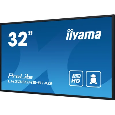DigitalSignage iiyama LH3260HS-B1AG schermo 32" ELED VA FHD, 500cd/m2, Android11, iisignage2, 24/7, 3xHDMI