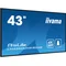 DigitalSignage iiyama LH4360UHS-B2AG screen 43" ELED VA 4K, 500cd/m2, Android11, iisignage2, 24/7, 3xHDMI