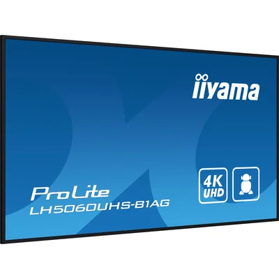 DigitalSignage iiyama LH5060UHS-B1AG schermo 50" ELED IPS 4K, 500cd/m2, Android11, iisignage2, 24/7, 3xHDMI