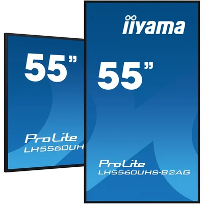 DigitalSignage iiyama LH5560UHS-B2AG screen 55" ELED VA 4K, 500cd/m2, Android11, iisignage2, 24/7, 3xHDMI