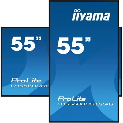 DigitalSignage iiyama LH5560UHS-B2AG screen 55" ELED VA 4K, 500cd/m2, Android11, iisignage2, 24/7, 3xHDMI