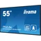 DigitalSignage iiyama LH5560UHS-B2AG screen 55" ELED VA 4K, 500cd/m2, Android11, iisignage2, 24/7, 3xHDMI