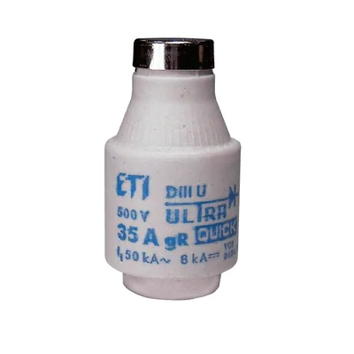 DIII UQ gR 63A/500V Ultra-fast fuse link