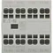 DILA-XHI22-PI Auxiliary contact module, 2NO+2NC, front