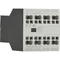 DILA-XHI22-PI Auxiliary contact module, 2NO+2NC, front