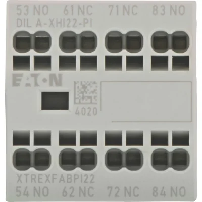 DILA-XHI22-PI Moduł styków pomocniczych, 2NO+2NC, przedni