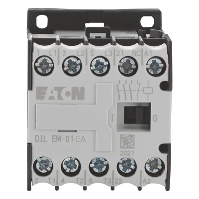 DILEM-01-G-EA(24VDC) Miniature contactor, 4kW/400V, 24VDC control