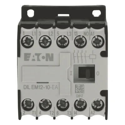 DILEM12-10-G-EA(24VDC) Miniatur-Schütz, 5,5 kW/400 V, 24 VDC-Steuerung