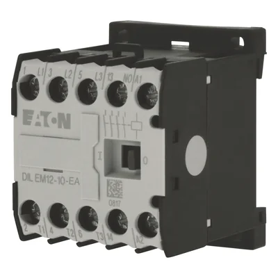 DILEM12-10-G-EA(24VDC) Miniature contactor, 5.5kW/400V, 24VDC control