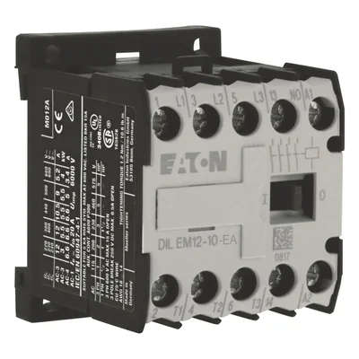 DILEM12-10-G-EA(24VDC) Miniature contactor, 5.5kW/400V, 24VDC control