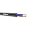 Dílenský kabel H05RR-F (OW) 2x2,5 Černý