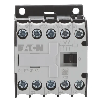 DILER-31-EA (230V 50HZ, 240V 60HZ) Contactor auxiliar miniatura, 3 NA/1 NC, control de 230 VCA