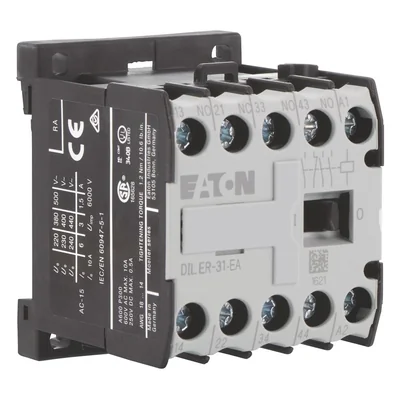 DILER-31-G-EA(24VDC) Miniature auxiliary contactor, 3NO/1NC, 24VDC control