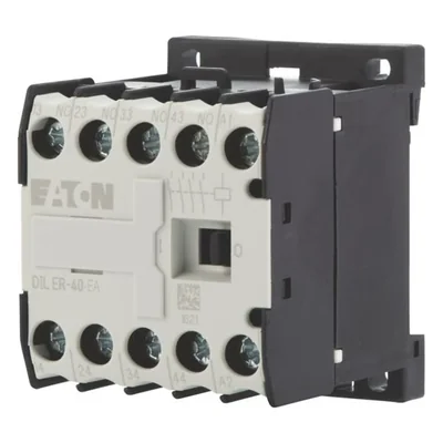 DILER-40-G-EA(24VDC) Miniaturní pomocný stykač, 4NO/0NC, ovládání 24VDC