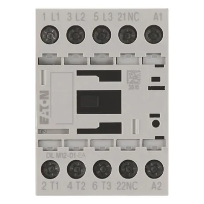 DILM12-01-EA(230V50HZ,240V60HZ) Contactor,5.5kW/400V,230VAC control