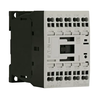 DILM15-01(24VDC)-PI Силовий контактор DILM, 7,5 кВт/400 В, керування 24VDC, 1 NC