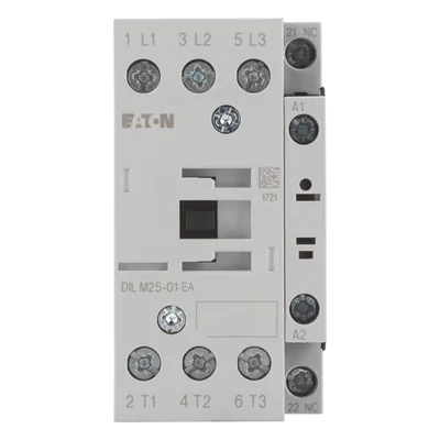 DILM25-01-EA(RDC24) Contactor, 11kW/400V, 24VDC control
