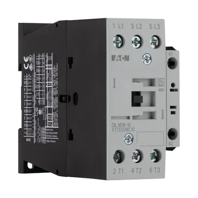 DILM38-10 (230 V 50 Hz, 240 V 60 Hz) Leistungsschütz, I = 38 A (AC-3) 1 Schließer 0 Öffner