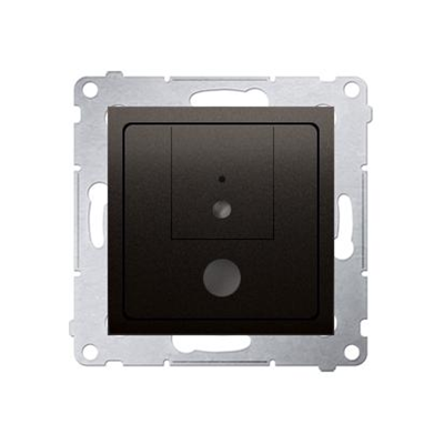 Dimmer a due pulsanti (modulo) 40-500 W (300 VA), marrone opaco metallizzato