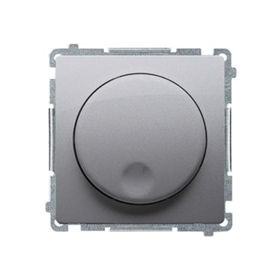 Dimmer a rotazione (modulo) 20-500W 230V inox (metallico)