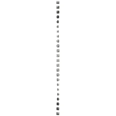 Dimmer a rotazione (modulo) 20-500W 230V inox (metallico)