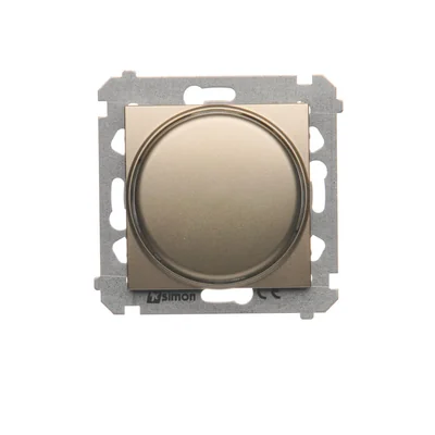 Dimmer a rotazione (modulo) 20-500W oro (metallico)