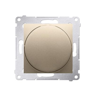 Dimmer a rotazione (modulo) 20-500W oro (metallico)