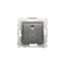Dimmer (modulo) a due pulsanti 40-500 W (300 VA), antracite metallizzato