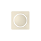 Dimmer / push button switch cover beige