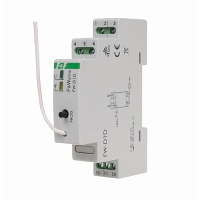 Dimmer radio universale 230V - installazione DIN 85÷265V