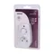 Dimmer with additional mains socket 2P+Z, max. 280W