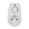 Dimmer with additional mains socket 2P+Z, max. 280W