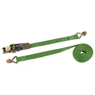 DIN-Spannband 400 daN 25 mm; 8 m; 2-teilig mit Haken
