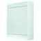 DINAMIC surface-mounted box 24DIN white door