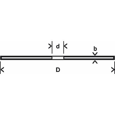 Disco da taglio dritto INOX-RAPIDO 125x22,23mm