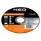 Disco da taglio per metalli 125 x 1,0 x 22,2 mm, 41 A60-R-BF, 10 pezzi.