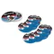 Disco de corte de metal de 125 x 1,0 x 22,2 mm, 41 A60-R-BF, 10 unidades.