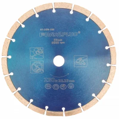 DISCO DE DIAMANTE SEGMENTADO PARA HORMIGÓN 230X22.23MM