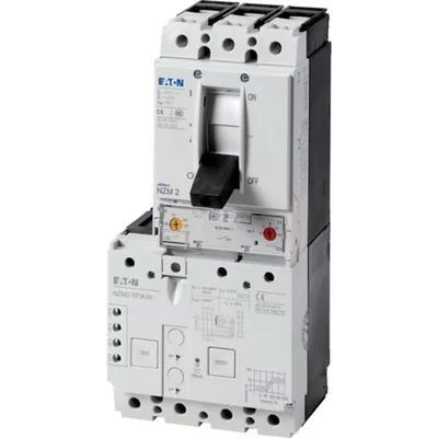 Disjoncteur, 3 pôles, 160 A, 150 kA, montage fixe + protection contre les courants résiduels, 30 mA, universel