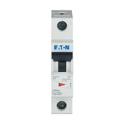 Disjoncteur, 3A, 1 pôle, FAZ-C3/1