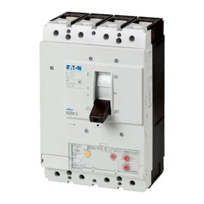 Disjoncteur, 4 pôles, 400A, 50kA, installation et protection des câbles, installation fixe