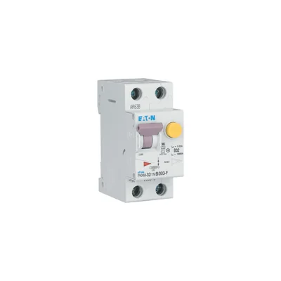 Disjoncteur combiné PKNM-32/1N/B/003-F-MW 10 kA, In = 32 A, IΔN = 0,03 A, caractéristiques B, type F, 1+N pôles. Série PKNM