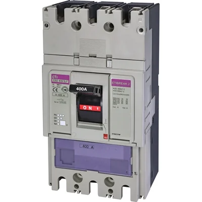 Disjoncteur de puissance EB2 400/3LF 400A 3P, 25 kA, déclenchement TM (non réglable)
