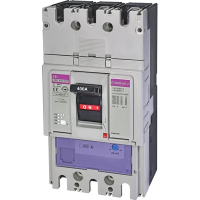 Disjoncteur de puissance EB2 400/3SF 400A 3P, 36 kA, déclenchement TM (régulation magnétique)