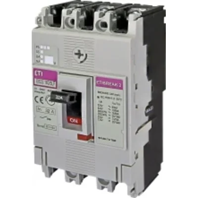 Disjoncteur de puissance EB2S 160/3LF 32A 3P, 16 kA, déclenchement TM (non réglable)