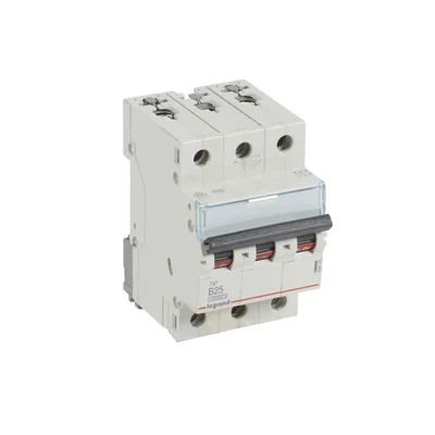 Disjoncteur de surintensité S 313 3P B 25A 10000A série TX3