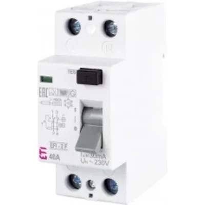 Disjoncteur différentiel EFI-2 F 40/0,03 de type F