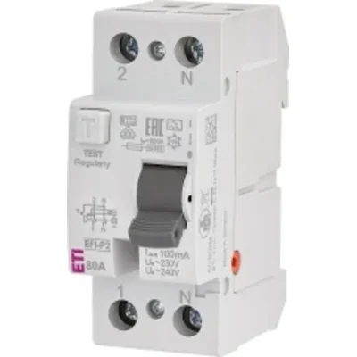 Disjoncteur différentiel EFI-P2 A 80/0,1