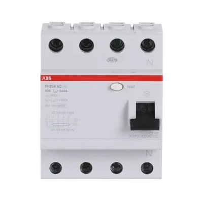 Disjoncteur différentiel FH204 AC-63/0,03 | 4P | CA | 63 A | 30 mA | instantané |